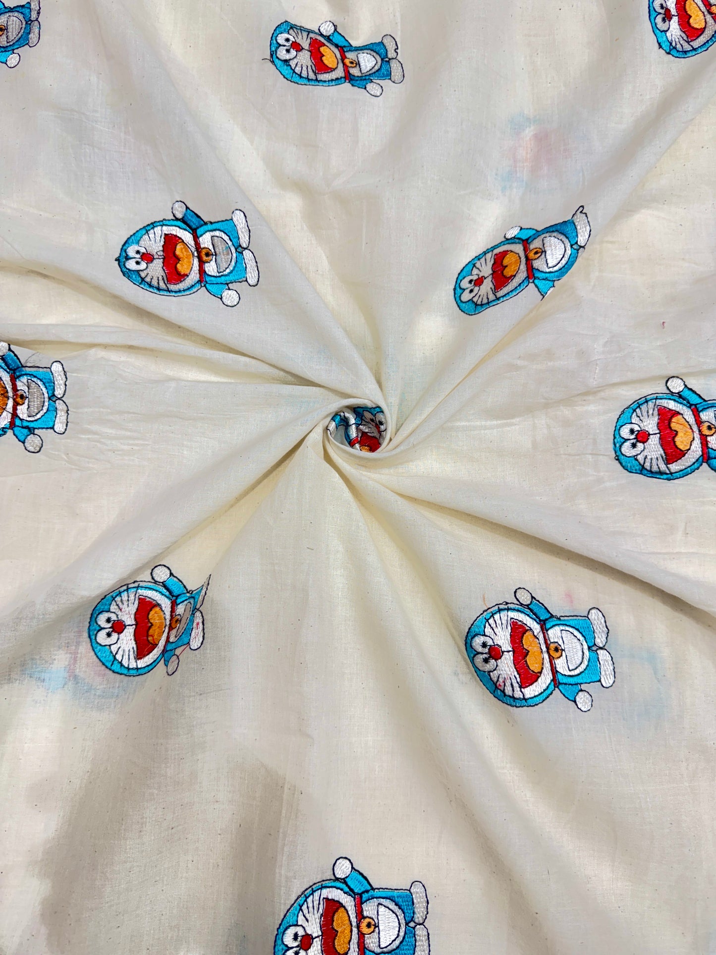👗Kora cotton with embroidery 💐 44inch width trendy peplum tops