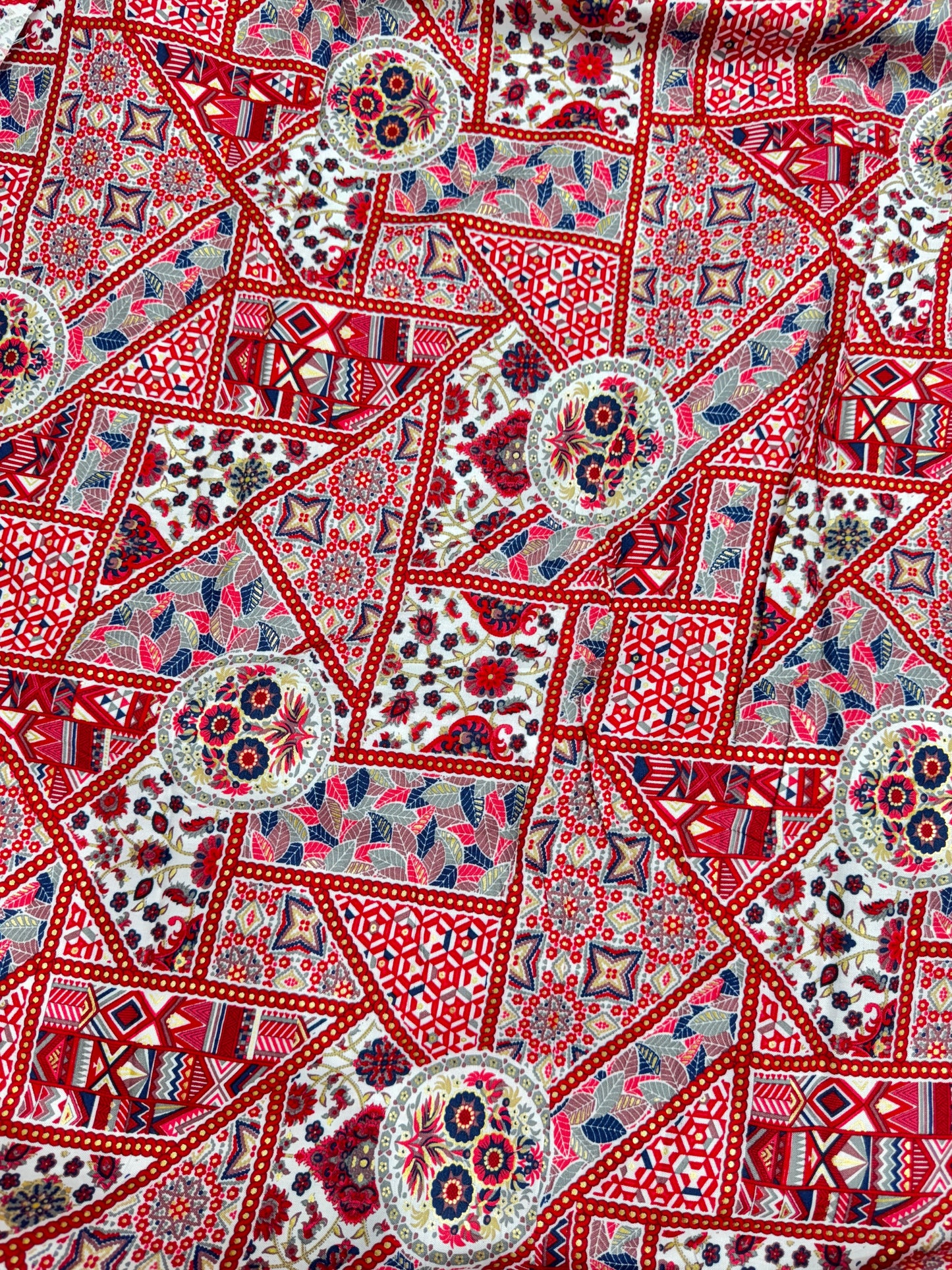 👗 beautiful 💕printed rayon fabric premium quality 44width